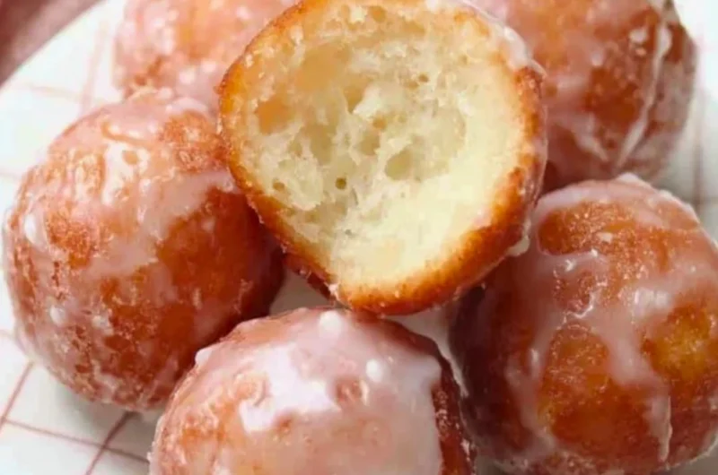 Delicious Keto Glazed Donut Balls for a low-carb treat