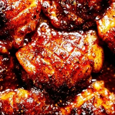 30-minute oven baked boneless skinless chicken thighs ready to eat