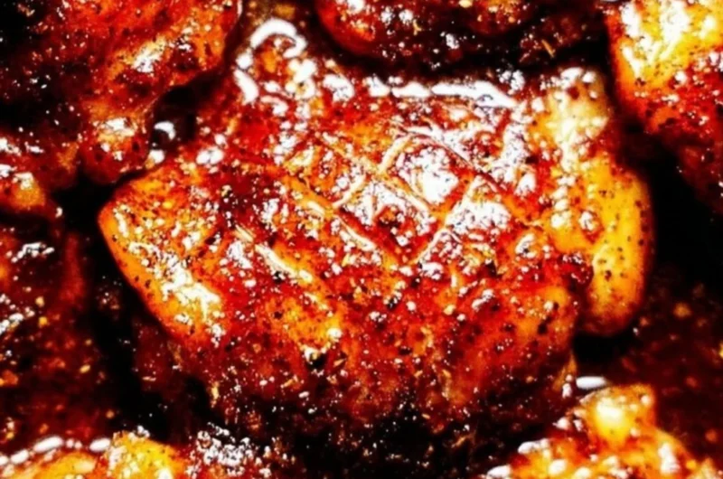 30-minute oven baked boneless skinless chicken thighs ready to eat