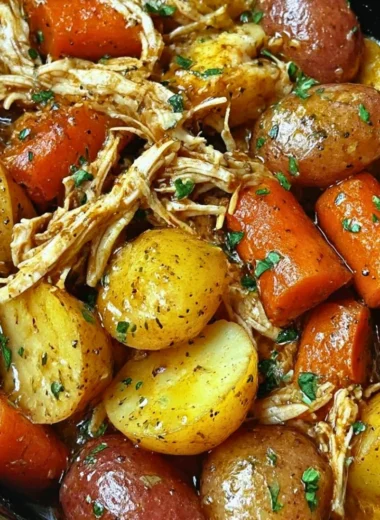 Delicious Garlic Butter Chicken cooked in a crockpot for tender and flavorful results