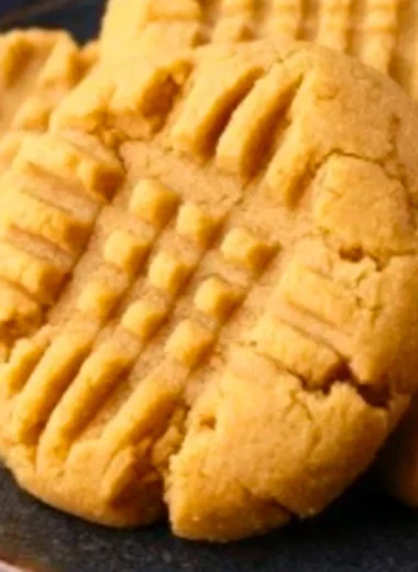 Delicious soft peanut butter cookies on a plate, perfect for a sweet treat.