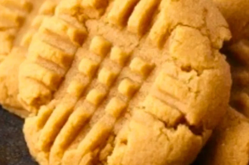 Delicious soft peanut butter cookies on a plate, perfect for a sweet treat.