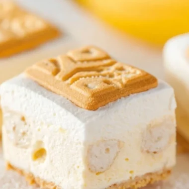 Delicious homemade banana pudding topped with whipped cream and banana slices