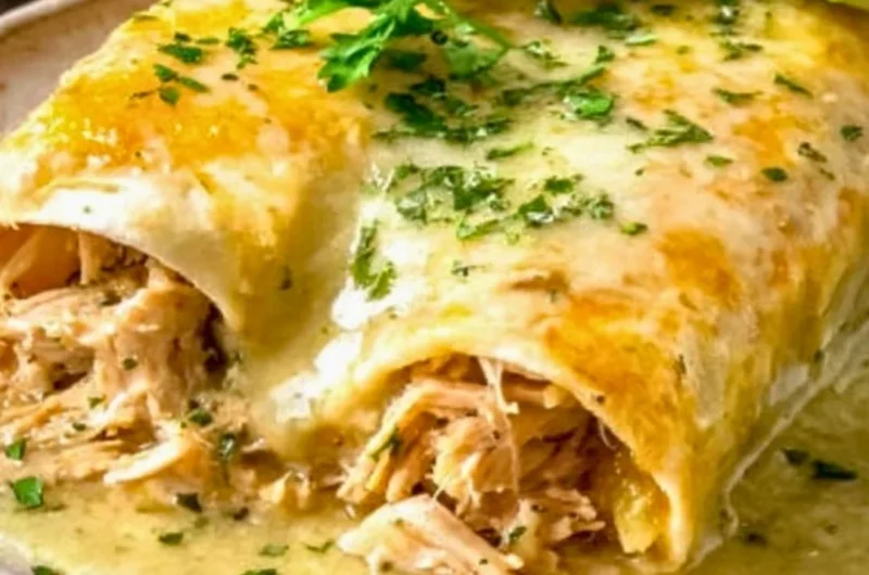 Joanna Gaines Chicken Enchiladas with cheese and toppings