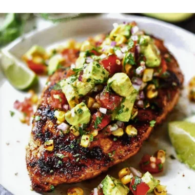 Grilled lime chicken served at a vibrant party table