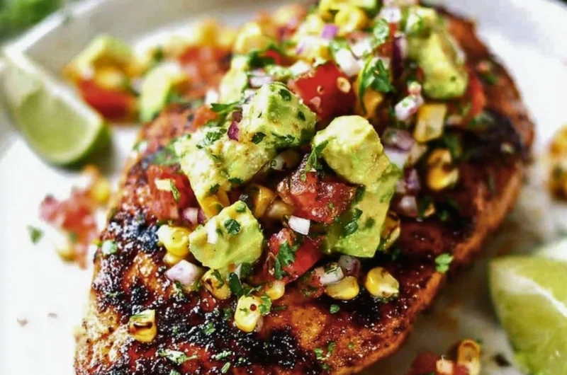 Grilled lime chicken served at a vibrant party table