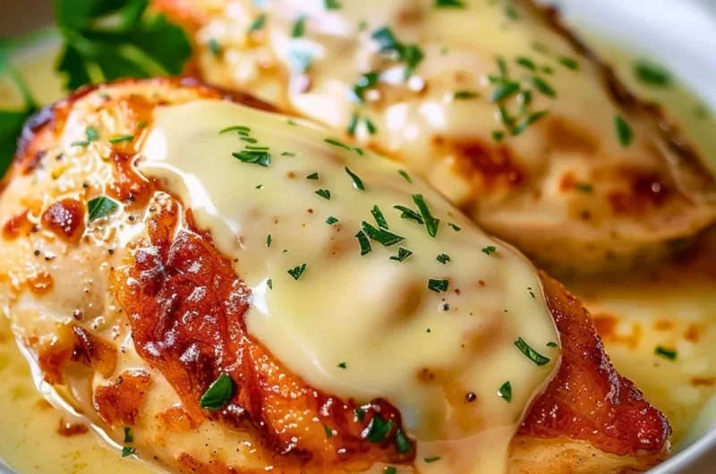 Juicy melt in your mouth chicken served with herbs and spices