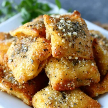 Delicious Garlic Parmesan Pizza Rolls ready to be enjoyed as a tasty snack.