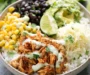 Slow Cooker Chicken Burrito Bowl