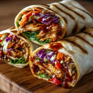 Delicious summer lunch wrap recipe for easy summer meals