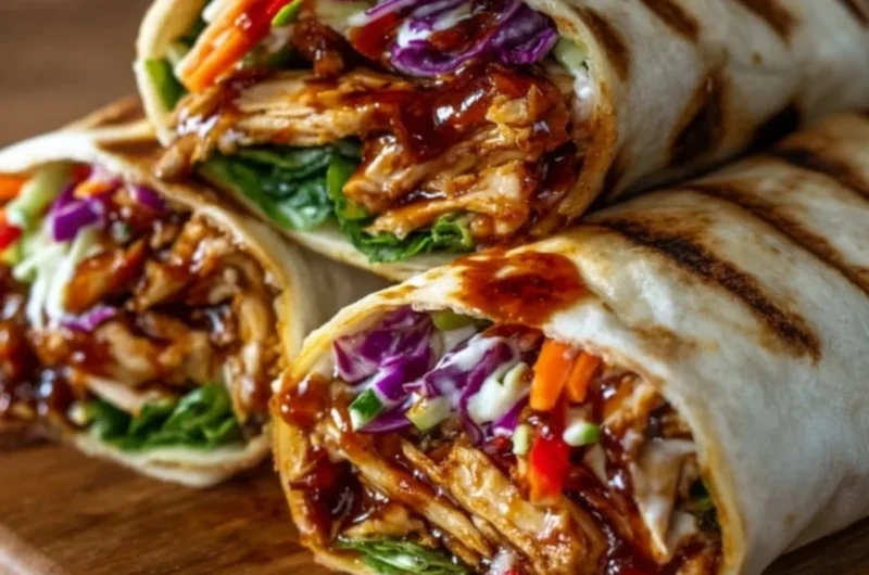 Delicious summer lunch wrap recipe for easy summer meals