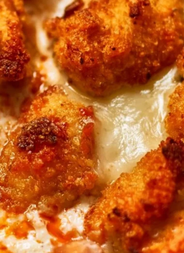 Cottage Cheese Chicken Parm Bowl with chicken, cottage cheese, and marinara sauce