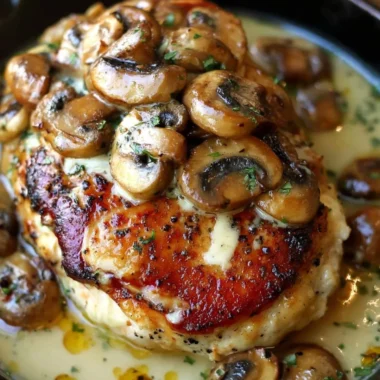 Delicious Texas Roadhouse smothered chicken topped with melted cheese and savory ingredients.